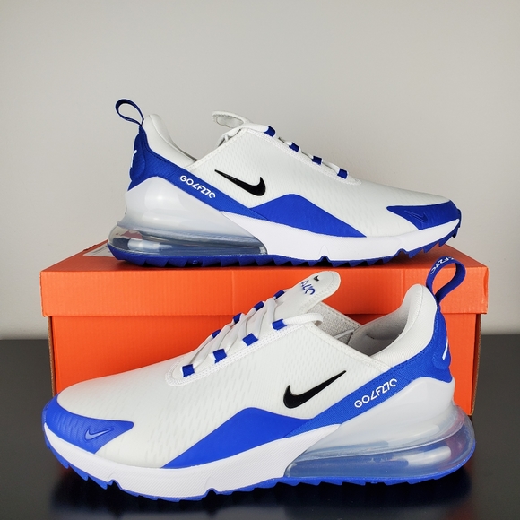 Nike Air Max 270 G Golf Blue White ck6483 106 Men\'s 14 Rare New In Box.